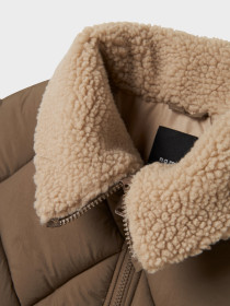 NAME IT Puffer Jakke Melbourne Morel